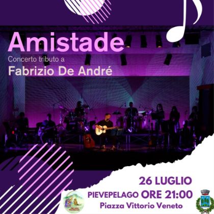 Concerto tributo Fabrizio De Andrè - Amistade