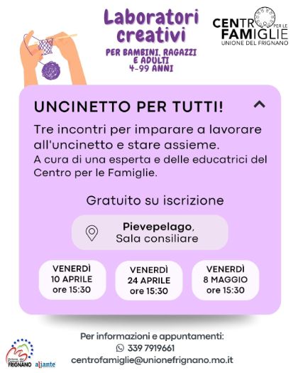 Uncinetto per tutti 2026