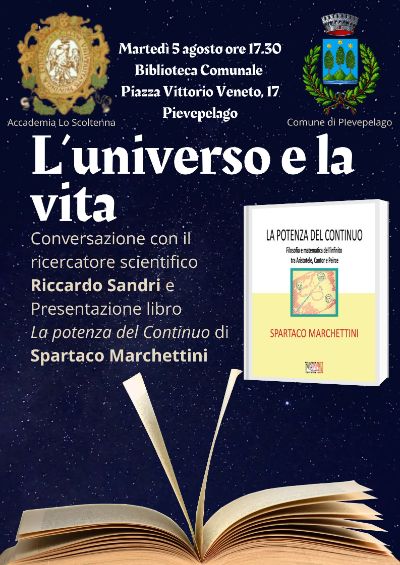 5 agosto L'universo e la vita