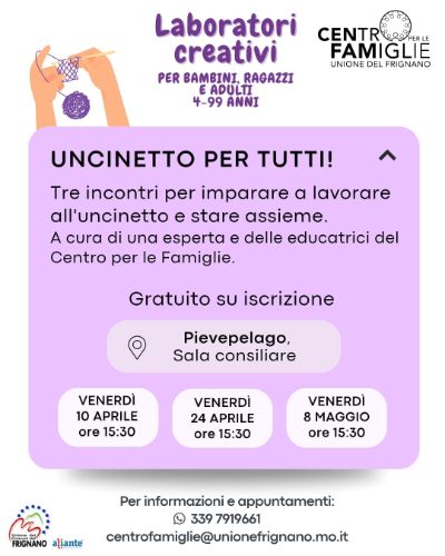 Uncinetto per tutti 2026