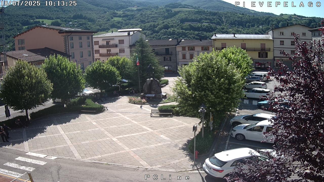 immagine della webcam nei dintorni di Monte Gomito: webcam Pievepelago