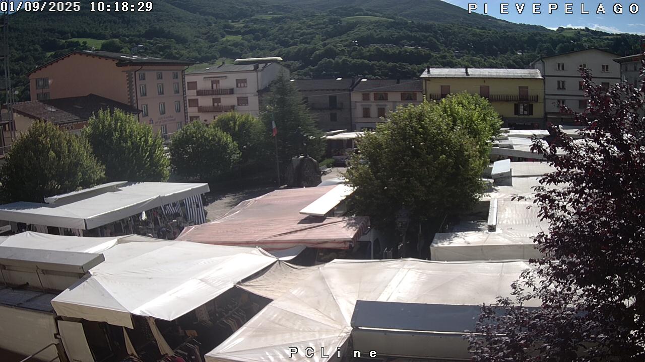 immagine della webcam nei dintorni di Febbio: webcam Pievepelago