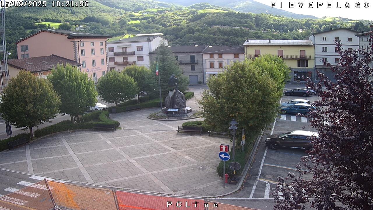 immagine della webcam nei dintorni di Monte Gomito: webcam Pievepelago