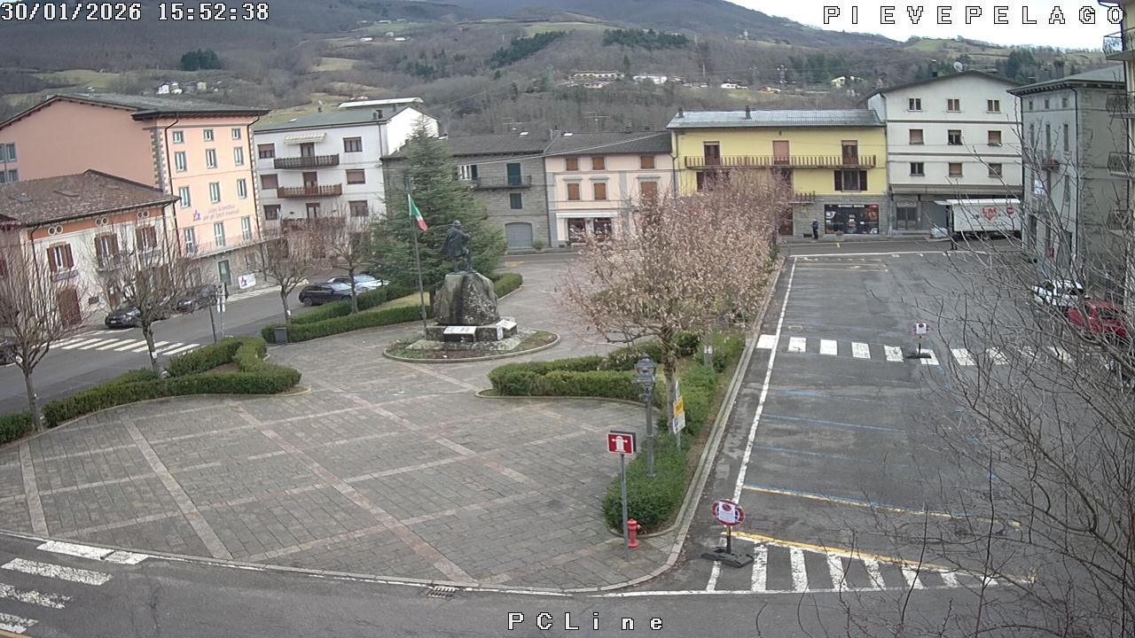 immagine della webcam nei dintorni di Monte Gomito: webcam Pievepelago