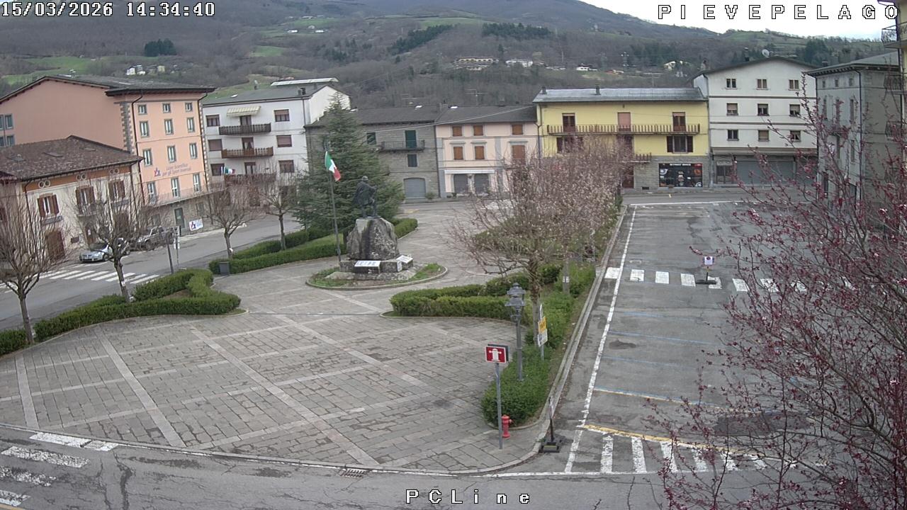 immagine della webcam nei dintorni di Monte Gomito: webcam Pievepelago