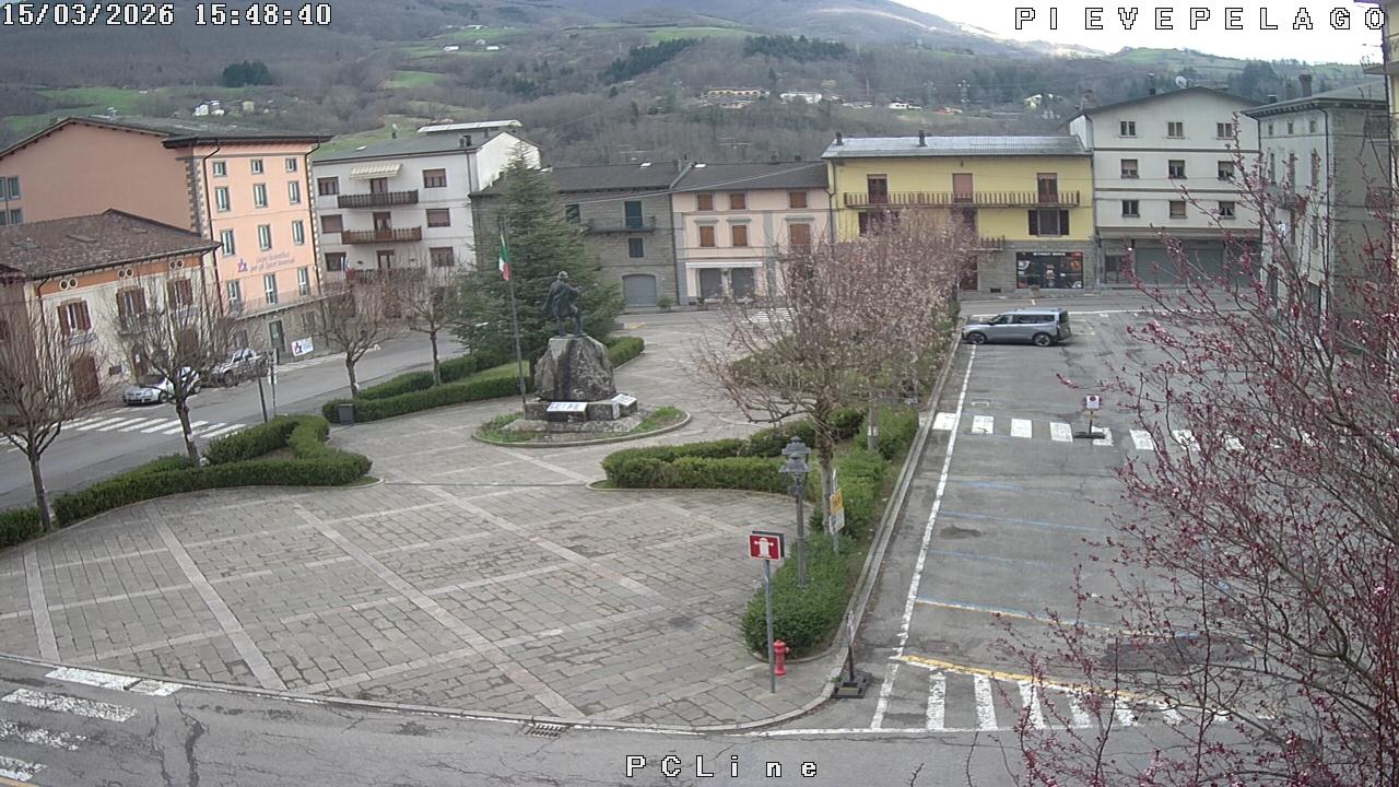 immagine della webcam nei dintorni di Le polle: webcam Pievepelago