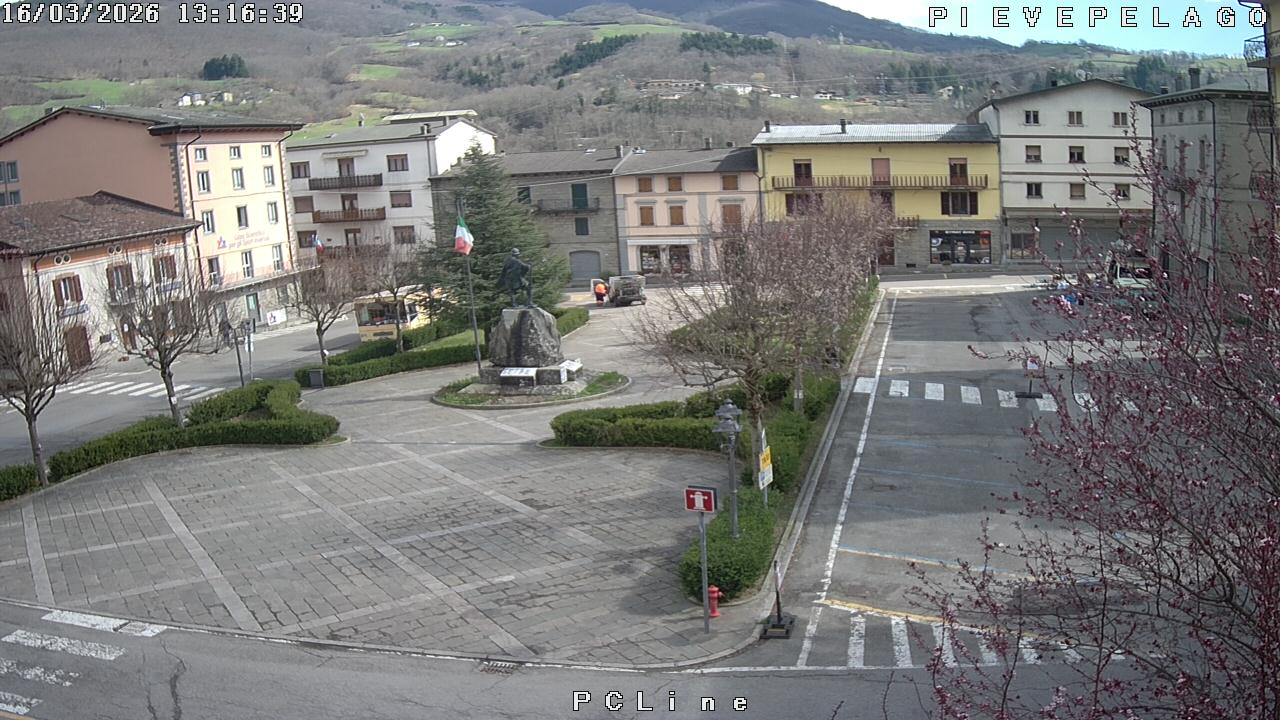immagine della webcam nei dintorni di Monte Gomito: webcam Pievepelago