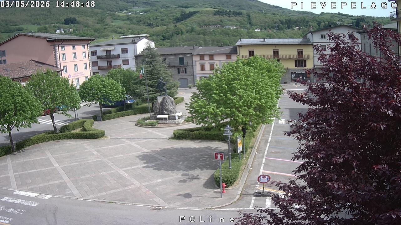 immagine della webcam nei dintorni di Monte Gomito: webcam Pievepelago