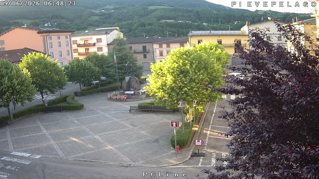 immagine della webcam nei dintorni di Le polle: webcam Pievepelago