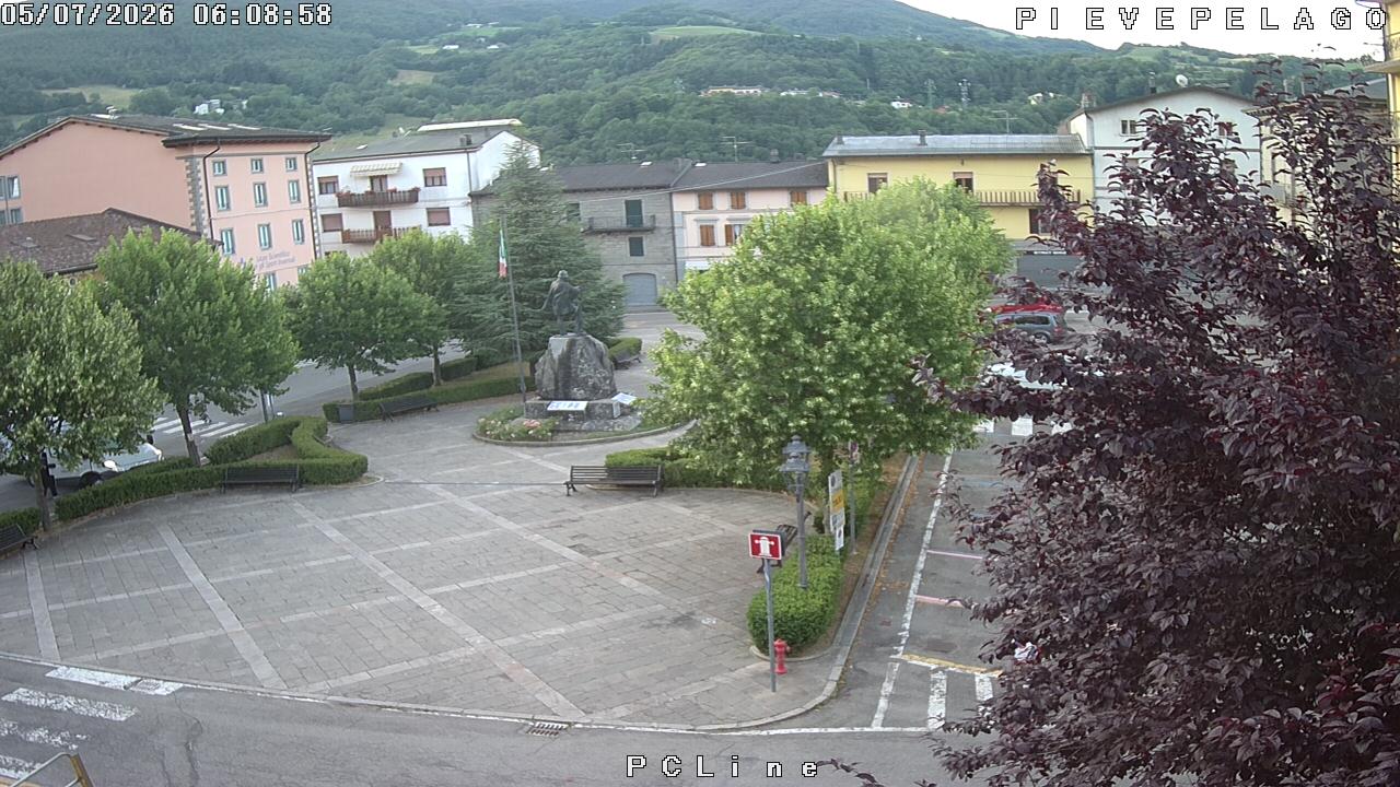 immagine della webcam nei dintorni di Monte Cimone: webcam Pievepelago