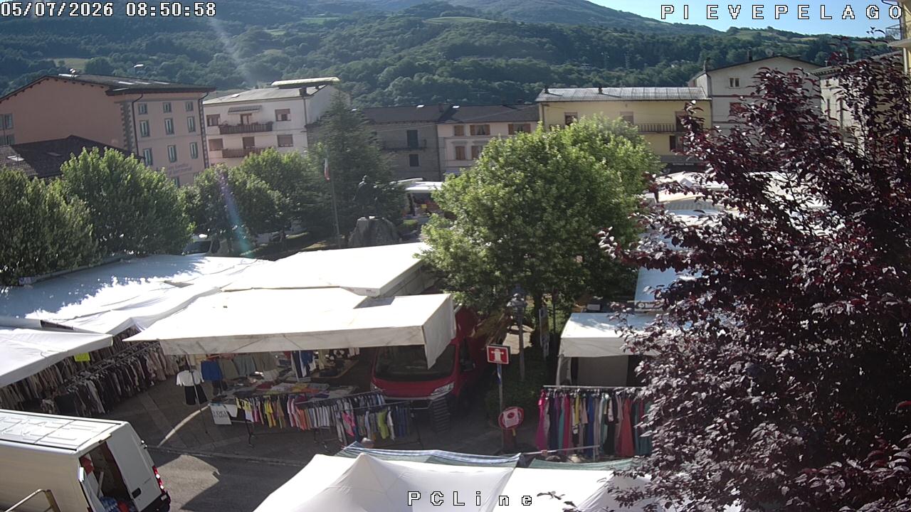 immagine della webcam nei dintorni di Febbio: webcam Pievepelago