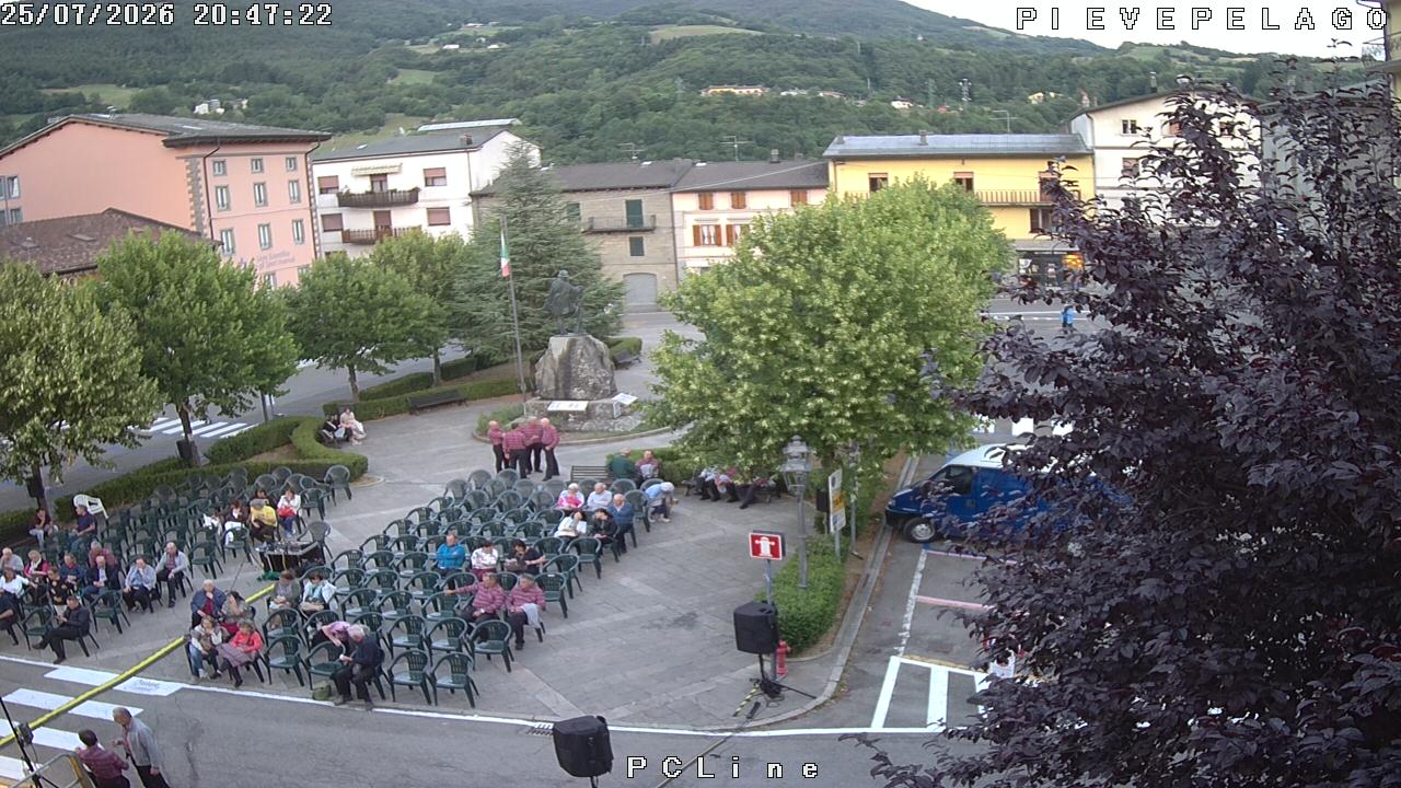 immagine della webcam nei dintorni di Le polle: webcam Pievepelago